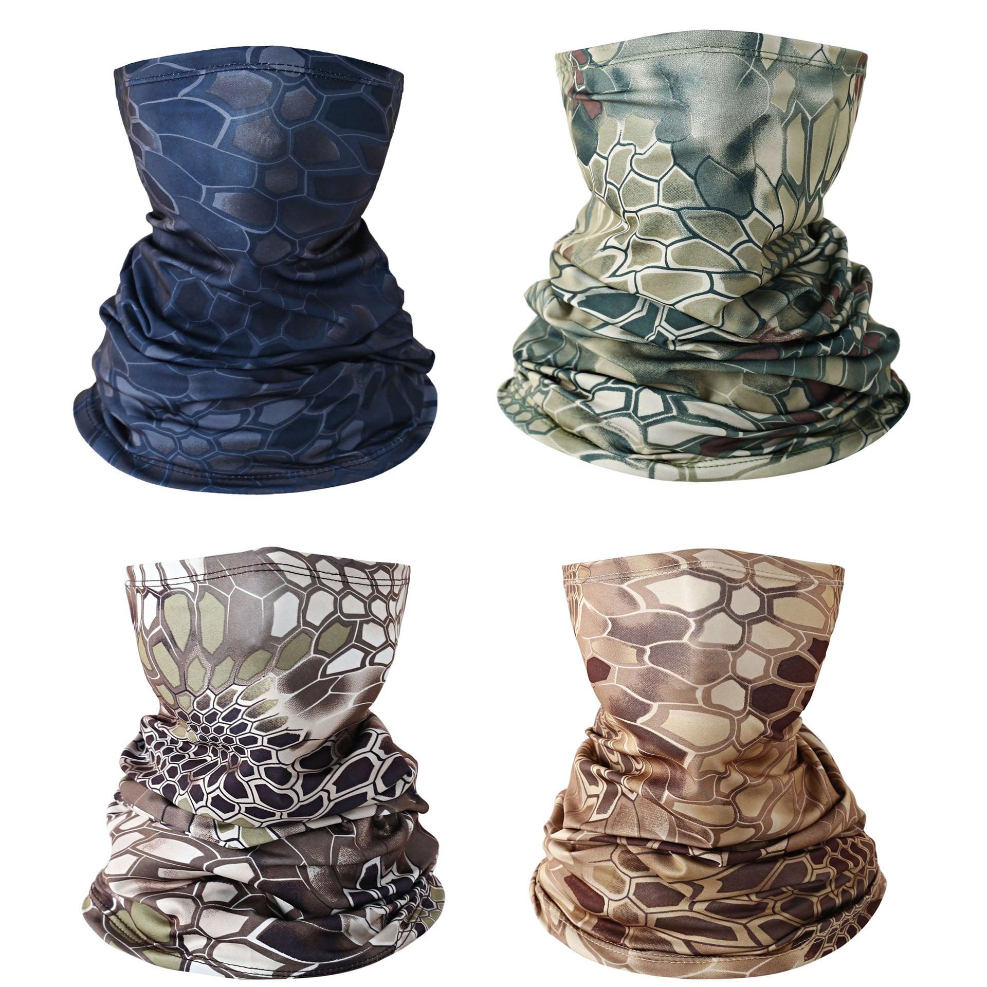 Military Tactical Balaclava Men Camouflage Hiking Scarf Ski Cycling Face Mask Tubular Camping Hunting Neck Gaiter Cover Camouflage Bandana Motorcycle Bike Riding Protection Headscarf Camping Hiking Protective Face Camo Scarf Shemagh Stevvex