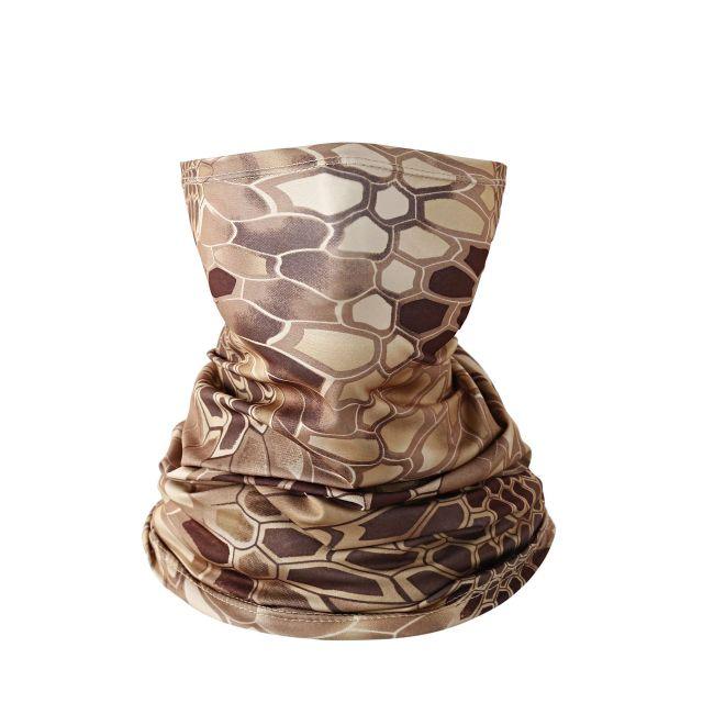 Military Tactical Balaclava Men Camouflage Hiking Scarf Ski Cycling Face Mask Tubular Camping Hunting Neck Gaiter Cover Camouflage Bandana Motorcycle Bike Riding Protection Headscarf Camping Hiking Protective Face Camo Scarf Shemagh Stevvex