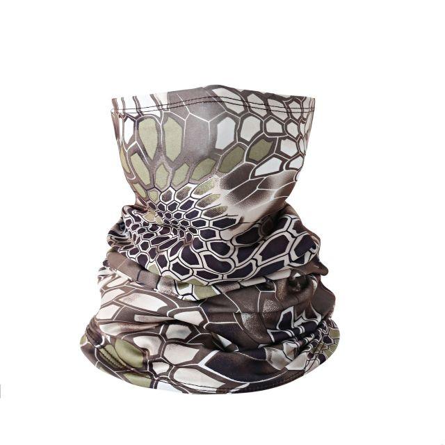 Military Tactical Balaclava Men Camouflage Hiking Scarf Ski Cycling Face Mask Tubular Camping Hunting Neck Gaiter Cover Camouflage Bandana Motorcycle Bike Riding Protection Headscarf Camping Hiking Protective Face Camo Scarf Shemagh Stevvex