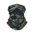 Military Tactical Bandana Summer Face Scarves Polyester Camo Anti-UV Windproof Soft Neck Gaiter Cover for Men Women Neck Gaiter Unisex Face Scarf Cover Cooling Thin Breathable Lightweight Sun Protection for Cycling Fishing Hiking Running Stevvex