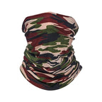 Military Tactical Bandana Summer Face Scarves Polyester Camo Anti-UV Windproof Soft Neck Gaiter Cover for Men Women Neck Gaiter Unisex Face Scarf Cover Cooling Thin Breathable Lightweight Sun Protection for Cycling Fishing Hiking Running Stevvex
