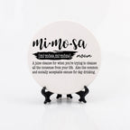 Funny Drink Definition Coasters Set Dictionary Quote Coasters For Bar And Countertop Decor BandsCo Straps