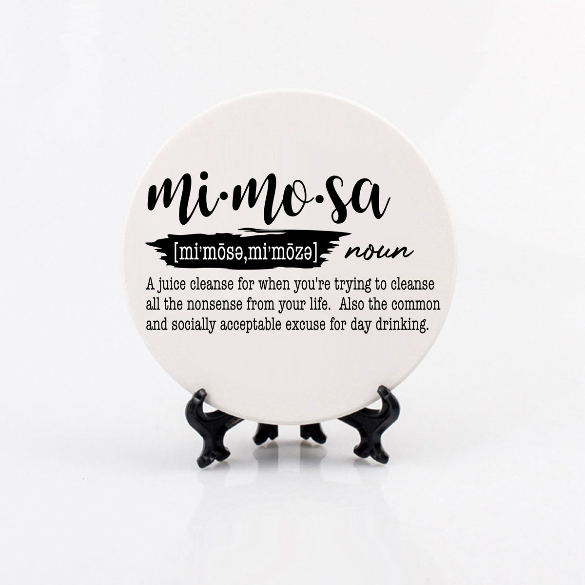 Funny Drink Definition Coasters Set Dictionary Quote Coasters For Bar And Countertop Decor BandsCo Straps