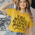 Mind If I Join Tee Peachy Sunday
