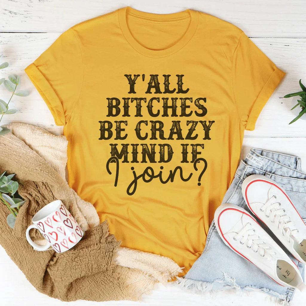 Mind If I Join Tee Peachy Sunday