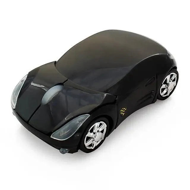 Mini 3D Red Sport Car Shape Wireless Mouse 1600DPI USB Computer Mice Unique Optical Mice With USB Receiver For Laptop Stevvex