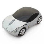 Mini 3D Red Sport Car Shape Wireless Mouse 1600DPI USB Computer Mice Unique Optical Mice With USB Receiver For Laptop Stevvex