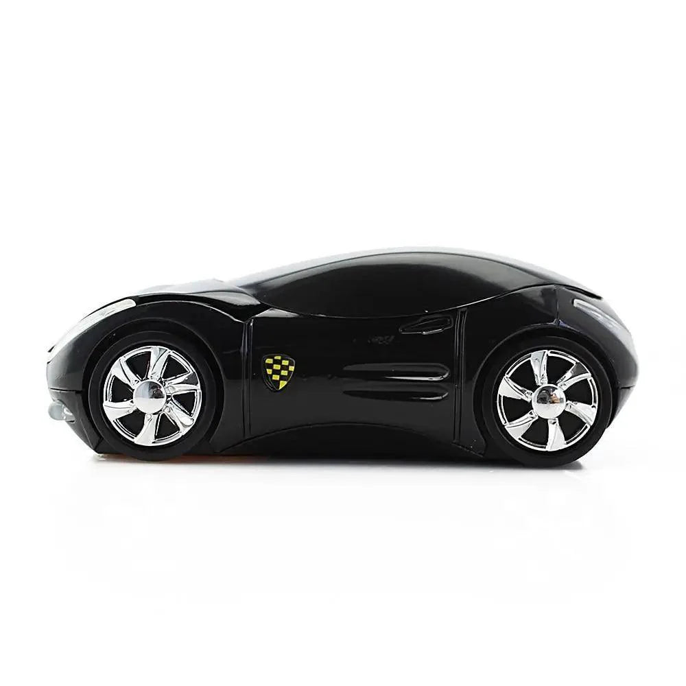 Mini 3D Red Sport Car Shape Wireless Mouse 1600DPI USB Computer Mice Unique Optical Mice With USB Receiver For Laptop Stevvex