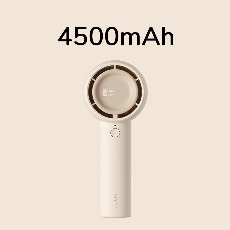Mini Handheld Fan Unique Design Portable Fan Personal Hand Fan USB Rechargeable with Powerful Turbo Wind Mini Portable Fan with 18H Max Cooling Time USB Rechargeable Hand Fan Stevvex