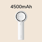 Mini Handheld Fan Unique Design Portable Fan Personal Hand Fan USB Rechargeable with Powerful Turbo Wind Mini Portable Fan with 18H Max Cooling Time USB Rechargeable Hand Fan Stevvex