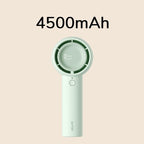 Mini Handheld Fan Unique Design Portable Fan Personal Hand Fan USB Rechargeable with Powerful Turbo Wind Mini Portable Fan with 18H Max Cooling Time USB Rechargeable Hand Fan Stevvex