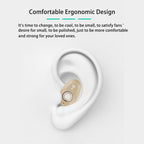 Mini Invisible Ture Wireless Earphone Noise Cancelling Bluetooth Headphone Handsfree Stereo Headset TWS Earbud With Microphone Smallest Bluetooth Earbud Invisible Bluetooth Earpiece for Cell Phones Mini Wireless Earbuds with Mic Stevvex