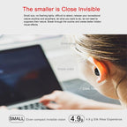 Mini Invisible Ture Wireless Earphone Noise Cancelling Bluetooth Headphone Handsfree Stereo Headset TWS Earbud With Microphone Smallest Bluetooth Earbud Invisible Bluetooth Earpiece for Cell Phones Mini Wireless Earbuds with Mic Stevvex