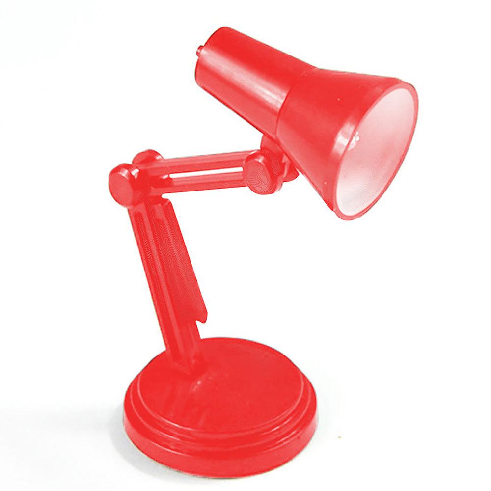 Mini LED Portable Solid Night Reading Desk Decoration Eye Protection Battery Table Lamp Home Model Kids Study Reading Light Tool Cute Study Lamps for Bedroom Décor Stevvex