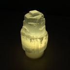 Mini Selenite Skyscraper Lamp Natural Crystal Nightlight BandsCo Straps