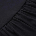 Mini Skirt Girls Sweet Black High Waist Pleated Skirt Cute Dark Lightweight Simple Design Skirts Stevvex