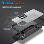 Minimalistic Shockproof Armor Case For iPhone 13 14 12 11 Pro Max XR XS X Luxury Silicone Bumper Clear Hard Cover Mini Luxury Silicone Bumper Clear Hard Cover Stevvex