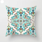 Mint Green Cushion Cover Pillowslip Home Supplies Decorative Fresh Mint Green Gray Watercolour Stripes Generic Solid Decorative Bedroom Pillow Cases Covers Pillow Case Simple Living Room Stevvex