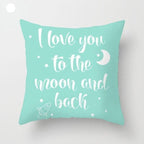 Mint Green Cushion Cover Pillowslip Home Supplies Decorative Fresh Mint Green Gray Watercolour Stripes Generic Solid Decorative Bedroom Pillow Cases Covers Pillow Case Simple Living Room Stevvex