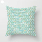 Mint Green Cushion Cover Pillowslip Home Supplies Decorative Fresh Mint Green Gray Watercolour Stripes Generic Solid Decorative Bedroom Pillow Cases Covers Pillow Case Simple Living Room Stevvex