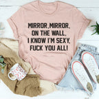 Mirror Mirror On The Wall Tee Peachy Sunday