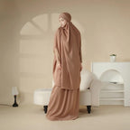 MJ003 Nida 2-Piece Set Jilbab with Modal Cuff - SJB-DIAMOND ELITES