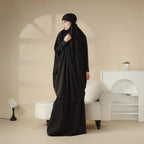 MJ003 Nida 2-Piece Set Jilbab with Modal Cuff - SJB-DIAMOND ELITES