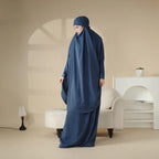MJ003 Nida 2-Piece Set Jilbab with Modal Cuff - SJB-DIAMOND ELITES