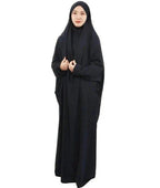 Viscose Niqab Attached 1-Piece Plain Jilbab (MJ005) Mariam's Collection