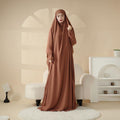 MJ0055 Viscose Niqab Attached 1-Piece Jilbab Mariam's Collection