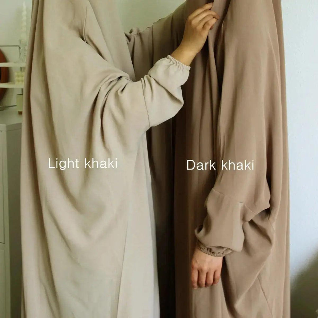 MJ0055 Viscose Niqab Attached 1-Piece Jilbab Mariam's Collection