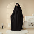 MJ0055 Viscose Niqab Attached 1-Piece Jilbab Mariam's Collection