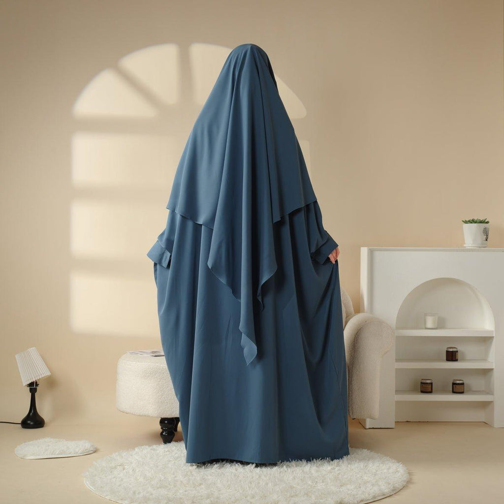 Matching Abaya Khimar Set (MK004) Mariam's Collection