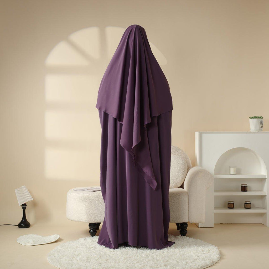 Matching Abaya Khimar Set (MK004) Mariam's Collection