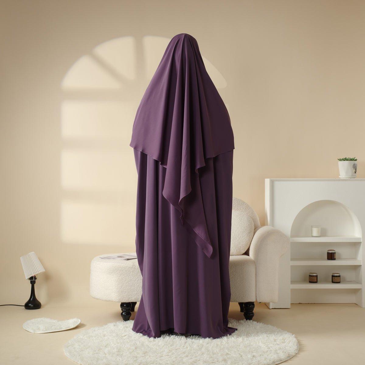 Matching Abaya Khimar Set (MK004) Mariam's Collection