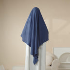 MK005 Crepe One Layer Khimar Mariam's Collection