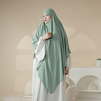 MK005 Crepe One Layer Khimar Mariam's Collection