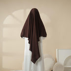 Comfort Crepe One Layer Khimar (MK014) Mariam's Collection