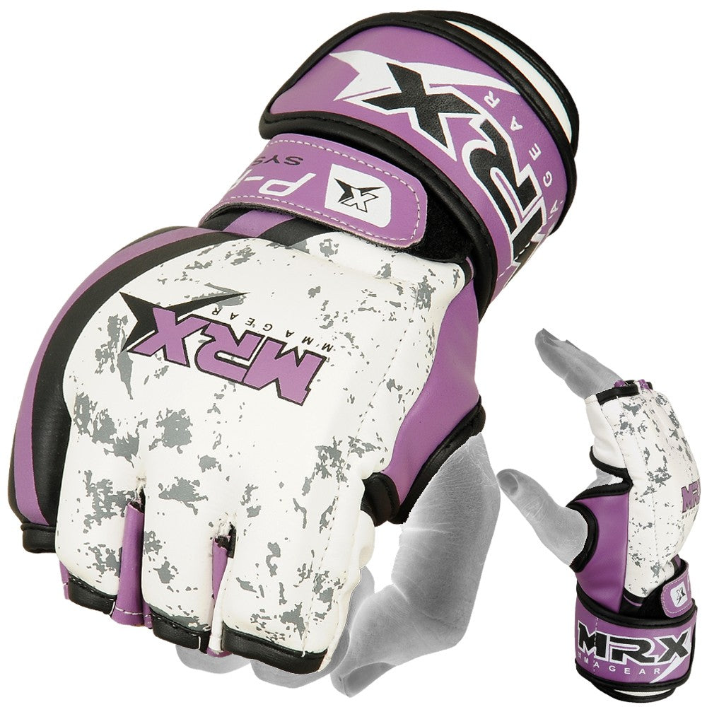 MRX MMA Womens Fight Gloves Grappling Boxing Training Cage Fight - SJB-DIAMOND ELITES