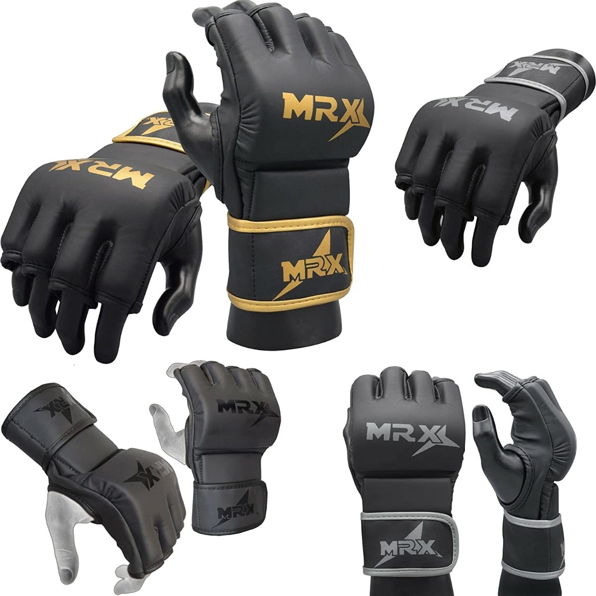 MRX MMA Mens Grappling Gloves for Cage Fighting Training Punching - SJB-DIAMOND ELITES