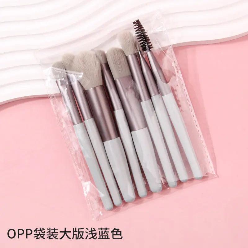 MMU023 Portable makeup brush set - SJB-DIAMOND ELITES