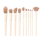 MMU024 Makeup Brush Set 10 Pcs - SJB-DIAMOND ELITES