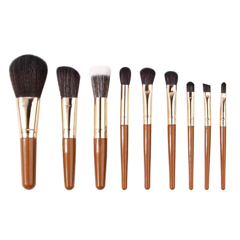 MMU025 Professional 9pcs Makeup Brush Set - SJB-DIAMOND ELITES