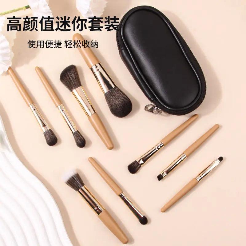 MMU025 Professional 9pcs Makeup Brush Set - SJB-DIAMOND ELITES