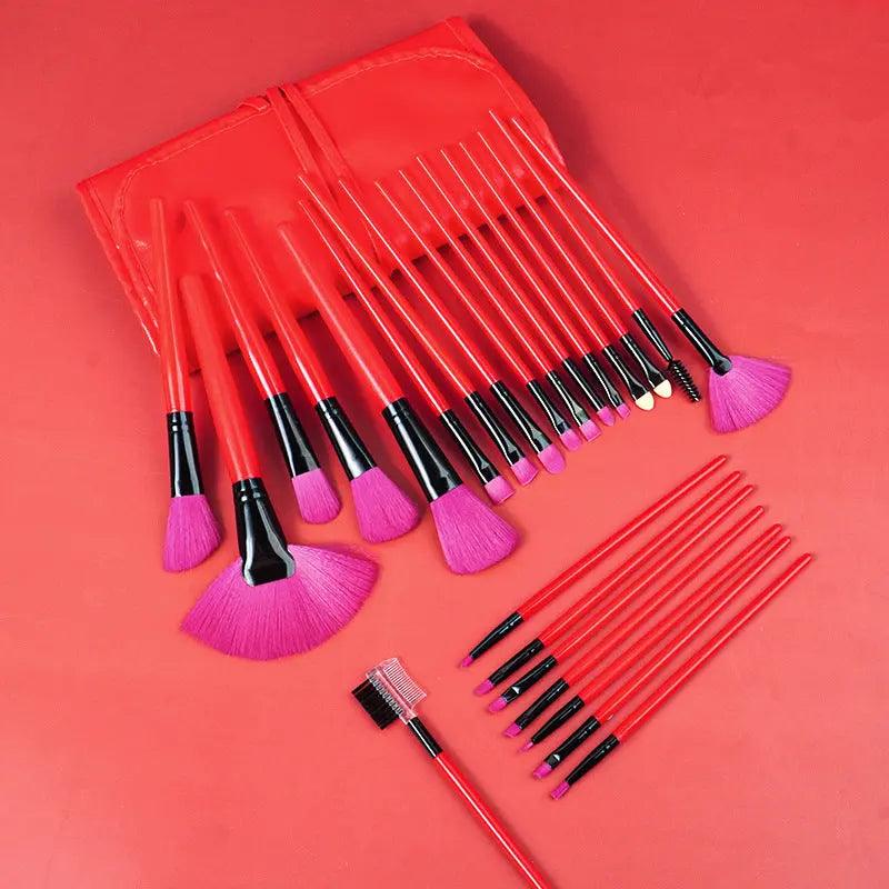 MMU030 24pcs Premium Cosmetic Makeup Brush Set - SJB-DIAMOND ELITES