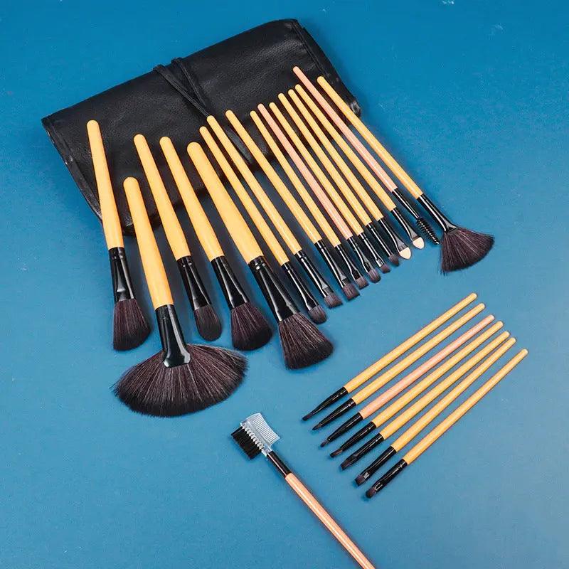 MMU030 24pcs Premium Cosmetic Makeup Brush Set - SJB-DIAMOND ELITES
