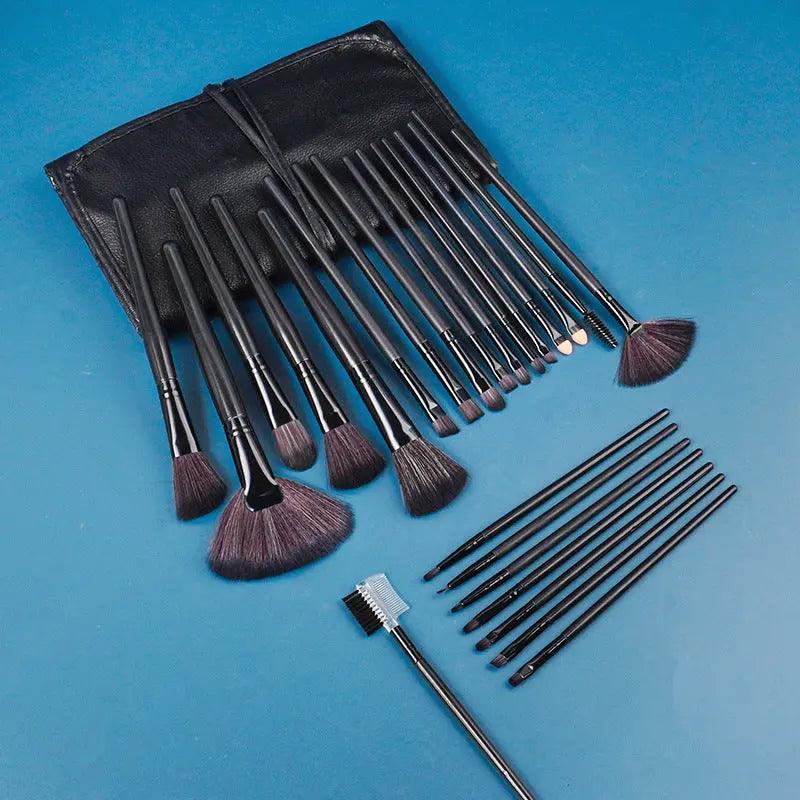 MMU030 24pcs Premium Cosmetic Makeup Brush Set - SJB-DIAMOND ELITES