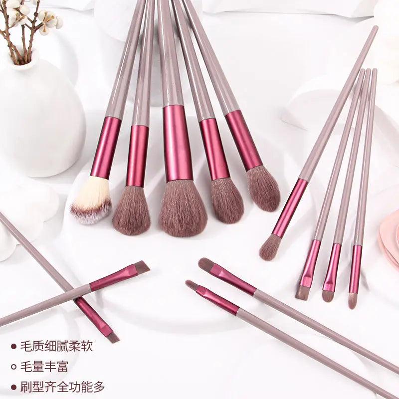 MMU031 13 pcs Makeup Brushes Set - SJB-DIAMOND ELITES