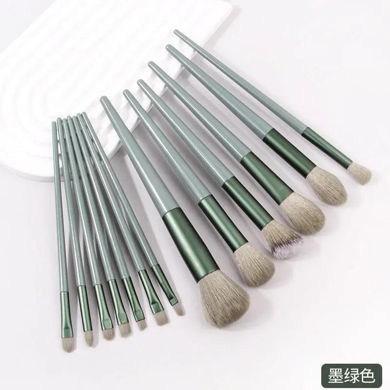 MMU031 13 pcs Makeup Brushes Set - SJB-DIAMOND ELITES