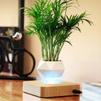 Levitating Air Bonsai Pot Rotation Flower Pot Planters Home Decor
